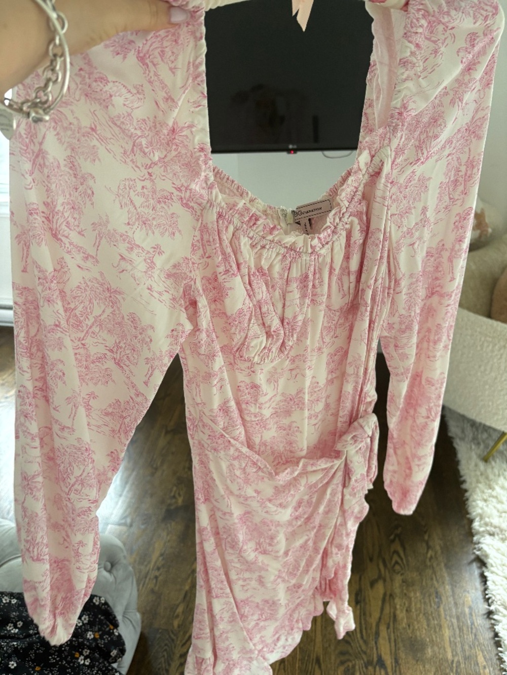 Pink dress